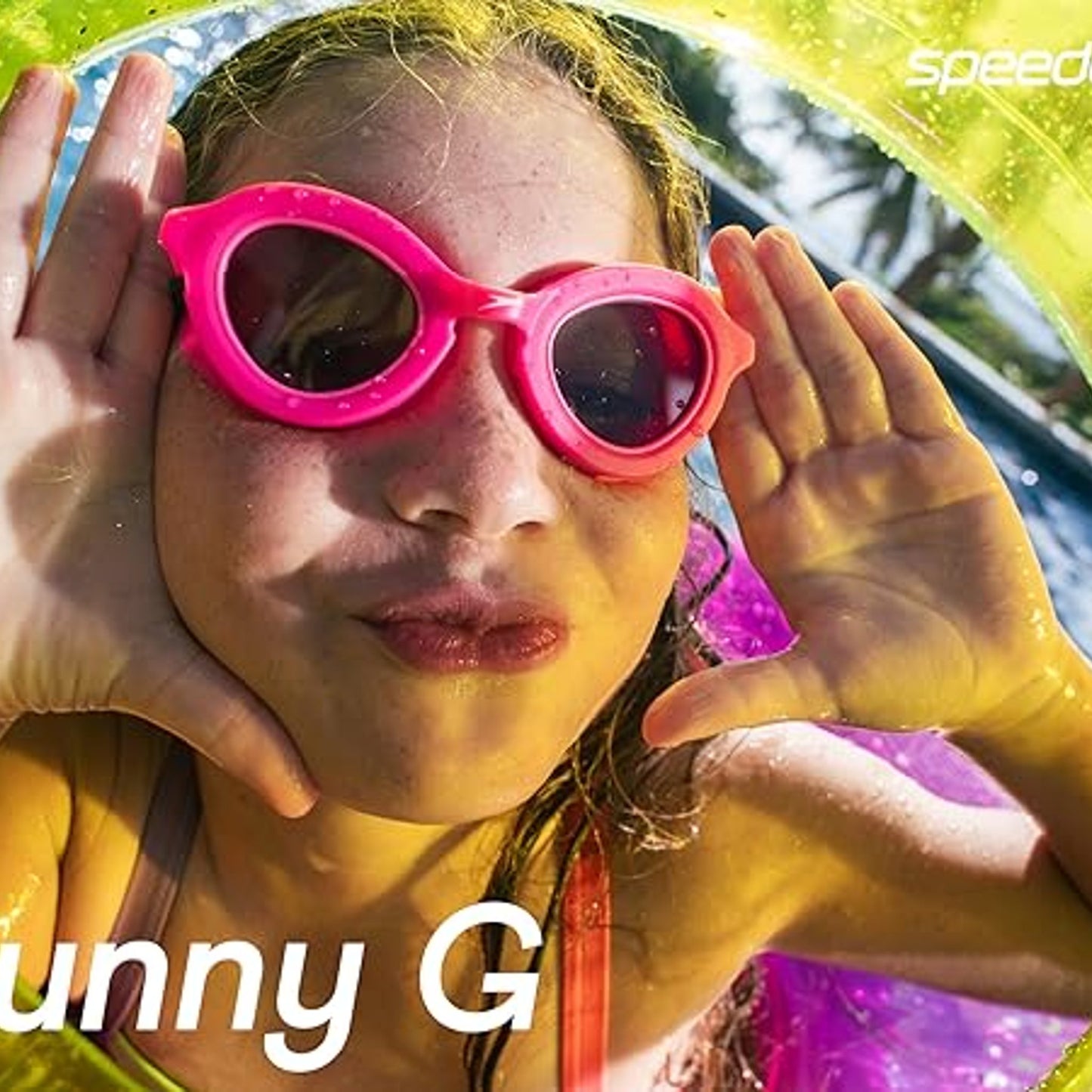 Speedo Sunny Vibes Shark Swim Goggles, Ages 3-6