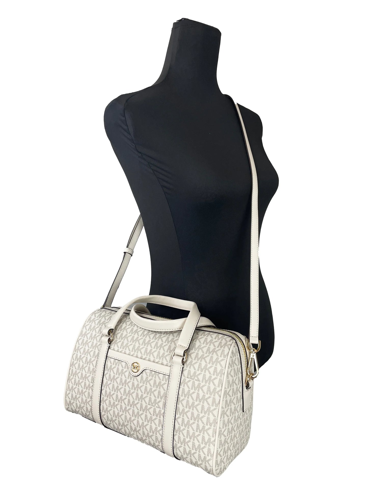 Michael Kors Travel Duffle Satchel Crossbody Bag