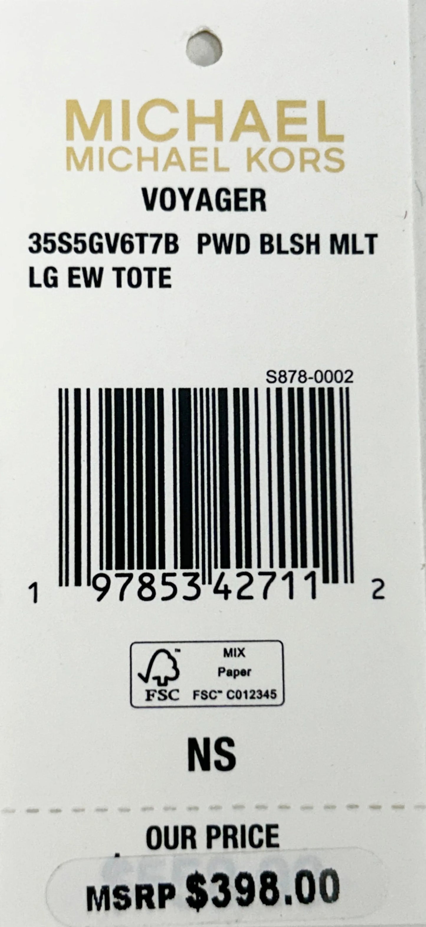 Michael Kors Voyager East West Tote Bag Purse