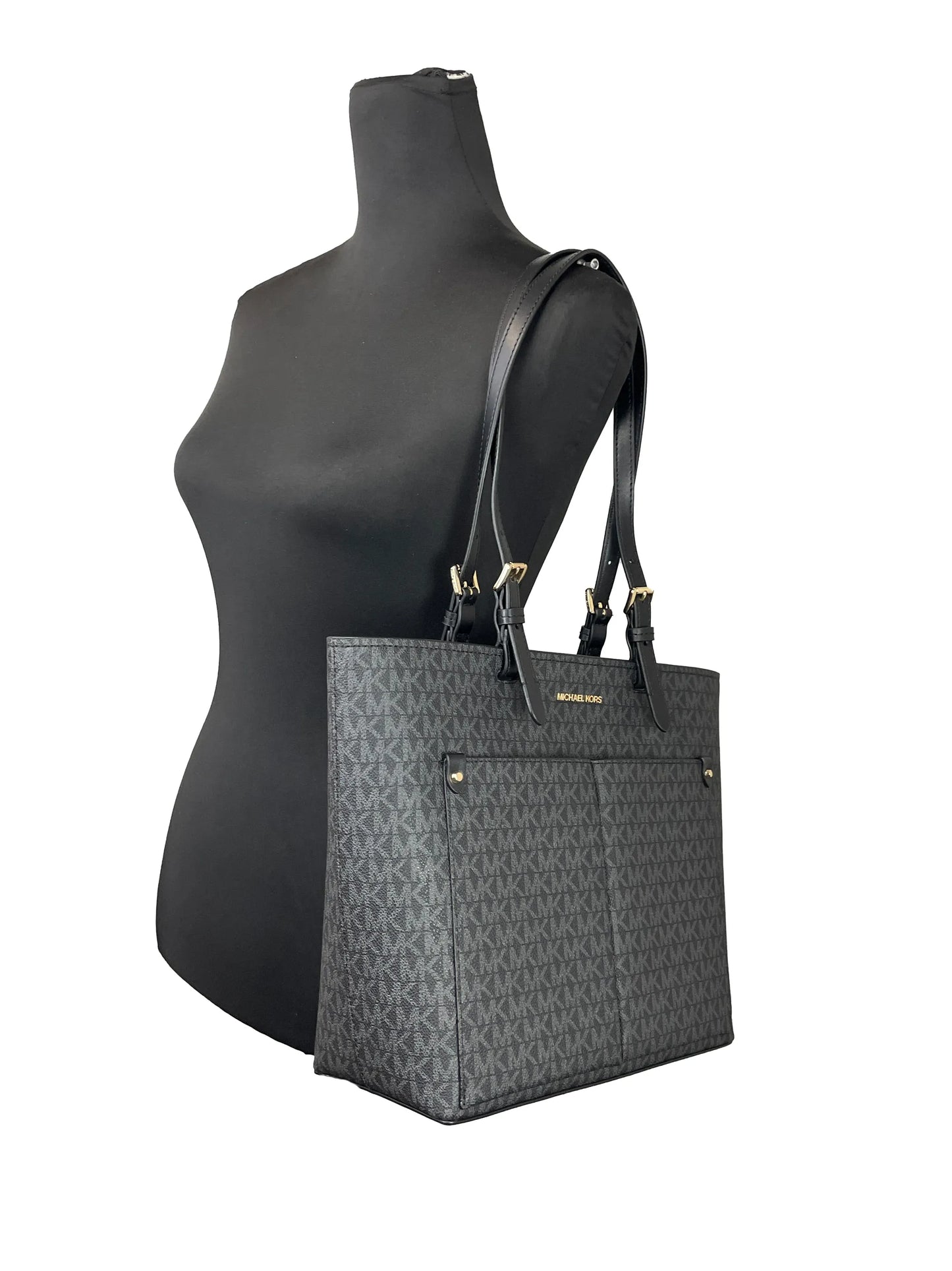 Michael Kors Jet Set Double Pocket Tote Bag