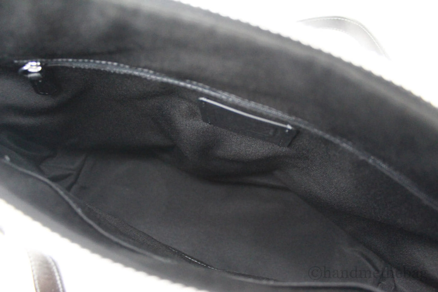 Coach Graphite Signature Coated Canvas Leather Gallery Tote Bag