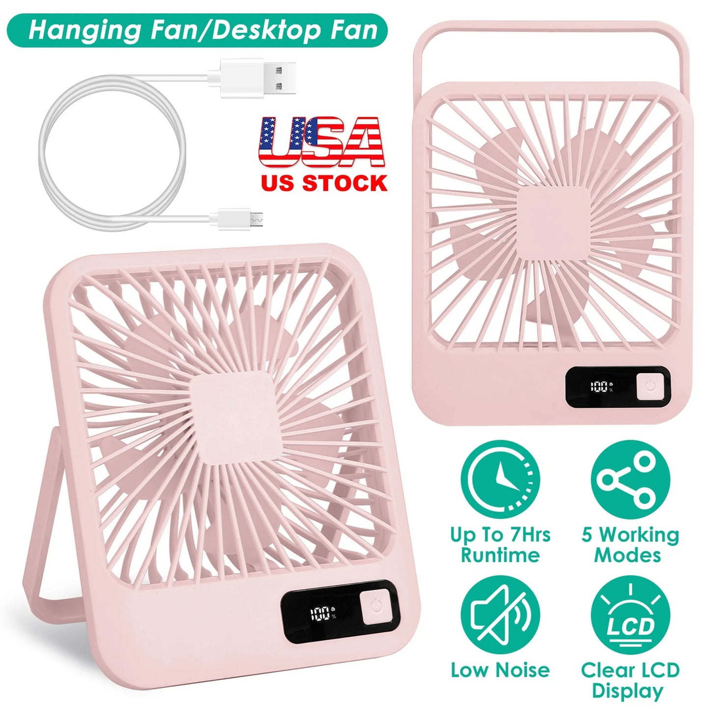 Mini Desktop Cooling Fan