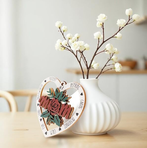 Gifts for Mom, Nonna, Grandma, Grammy, Granny, Gigi, Mimi, Mother's Day Card with envelopes for Mom, Birthday, for Women (Best Mom) WN420