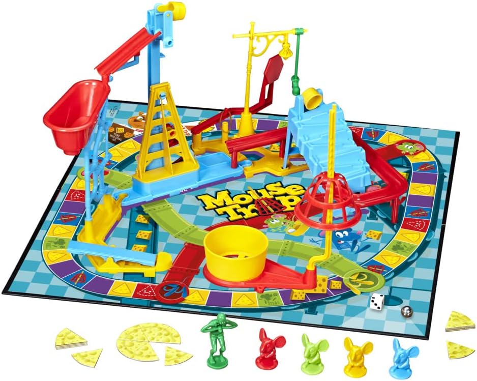 Hasbro Gaming Mouse Trap Board Game for Kids Ages 6 and Up 16