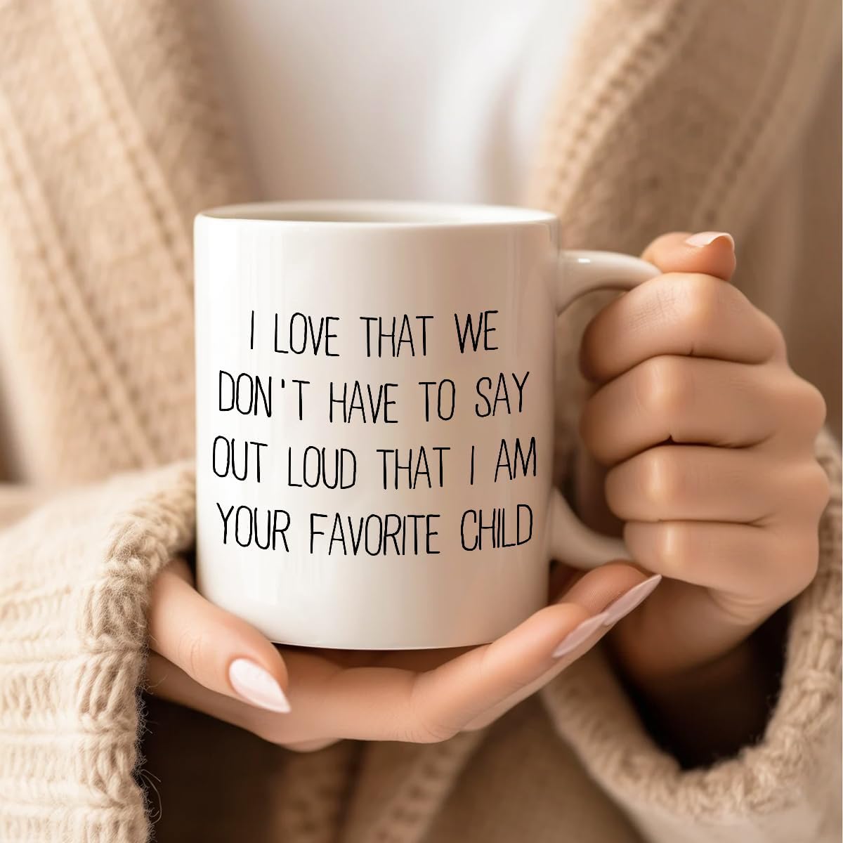 Ceramic Coffee Mug Tea Cup with Handle 11 OZ Big Mommy Women Best Busy Stepmom Funny Unique Birthday Mom Mother Day Personalized Custom Gifts Christmas Who Want Nothing White Elephant Regalos Xmas WN420