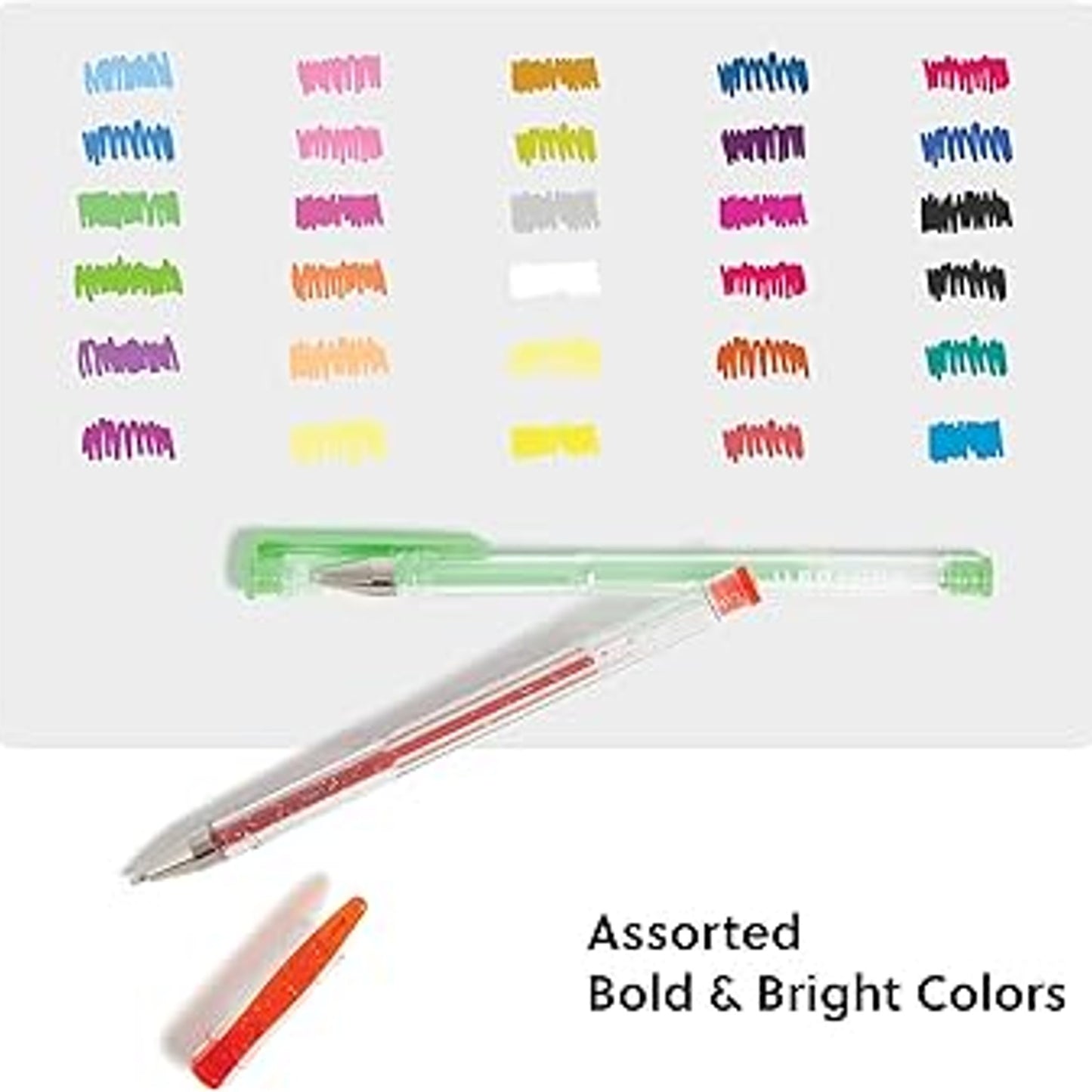 Three Cheers for Girls 30pk Gel Pens with Stickers