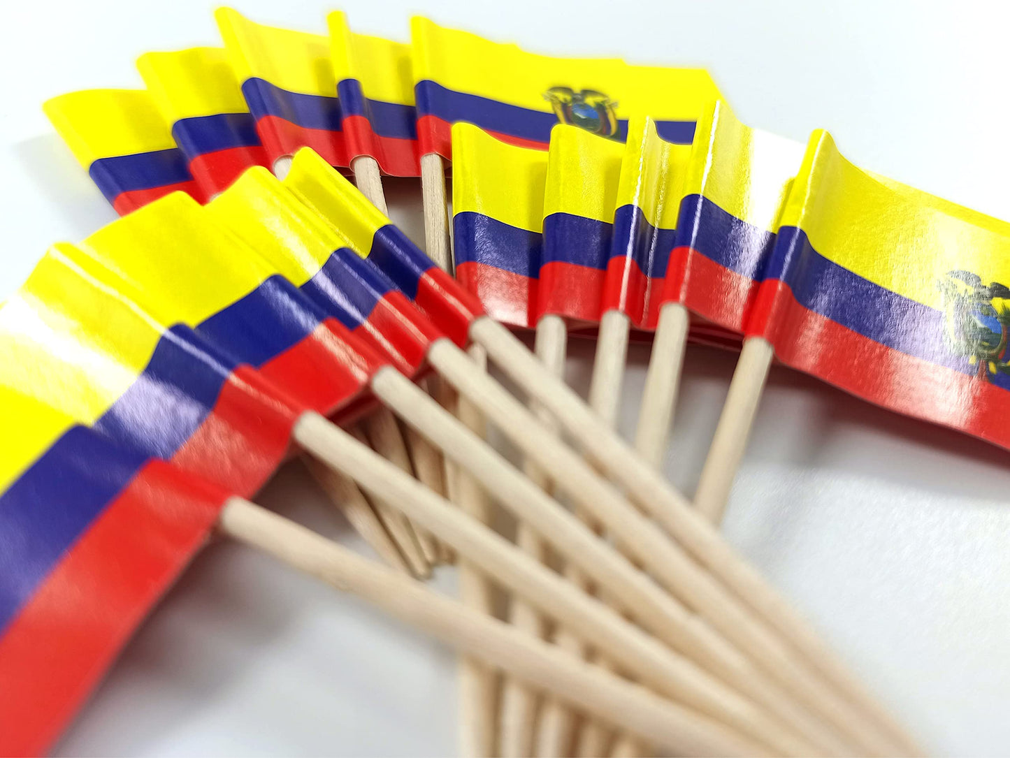 JBCD Mexico Toothpick Flag Mexican Mini Small Cupcake Topper Flags, 200pcs BST220