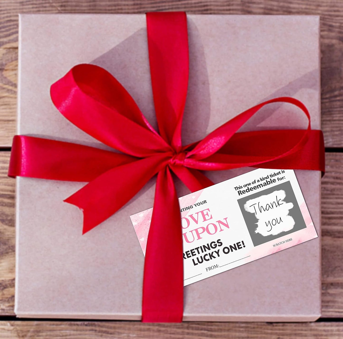 Scratch Valentines Day Card, Love Coupons, Note Off Cards, 20 Pieces Valentine's Anniversary Greeting DIY Valentines, Romantic Gifts for Husband, Wife, Lovers, Kids(A06) WN420