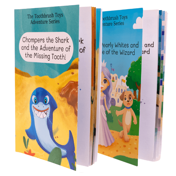 Toothbrush Toys Children’s Dental Storybook Adventure-3