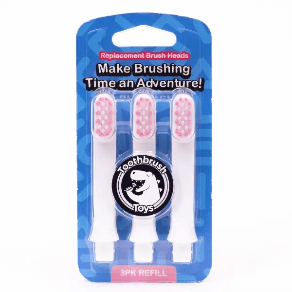 Toothbrush Toys Kids Toothbrush Replacement Heads 3-Pack-4
