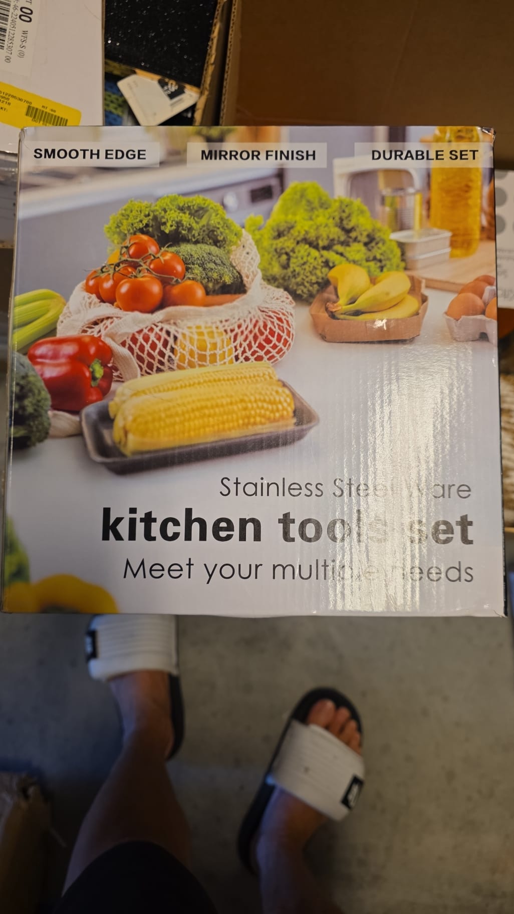 Stainless Steel Ware, Kitchen Tools Set, Stainless Steel Kitchen Bowl Set with Lids 37