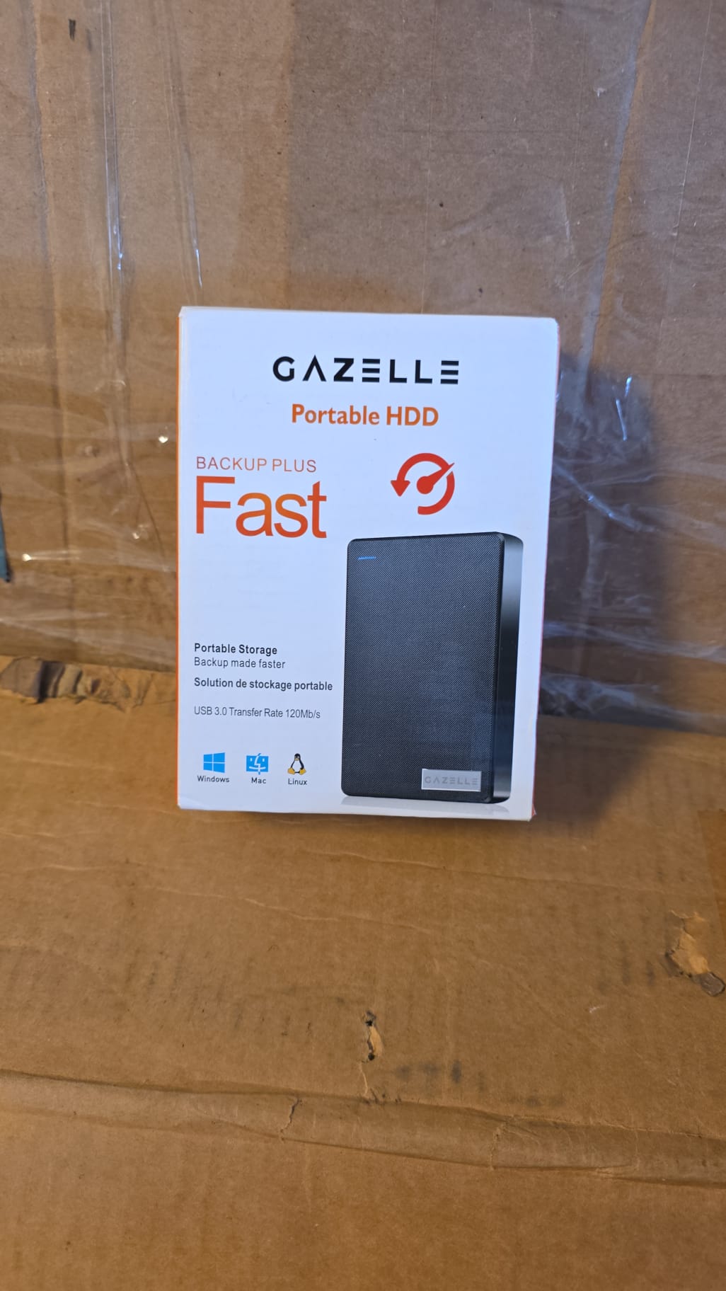 GAZELLE High-Speed Ultra Slim Portable External Hard Drive 31