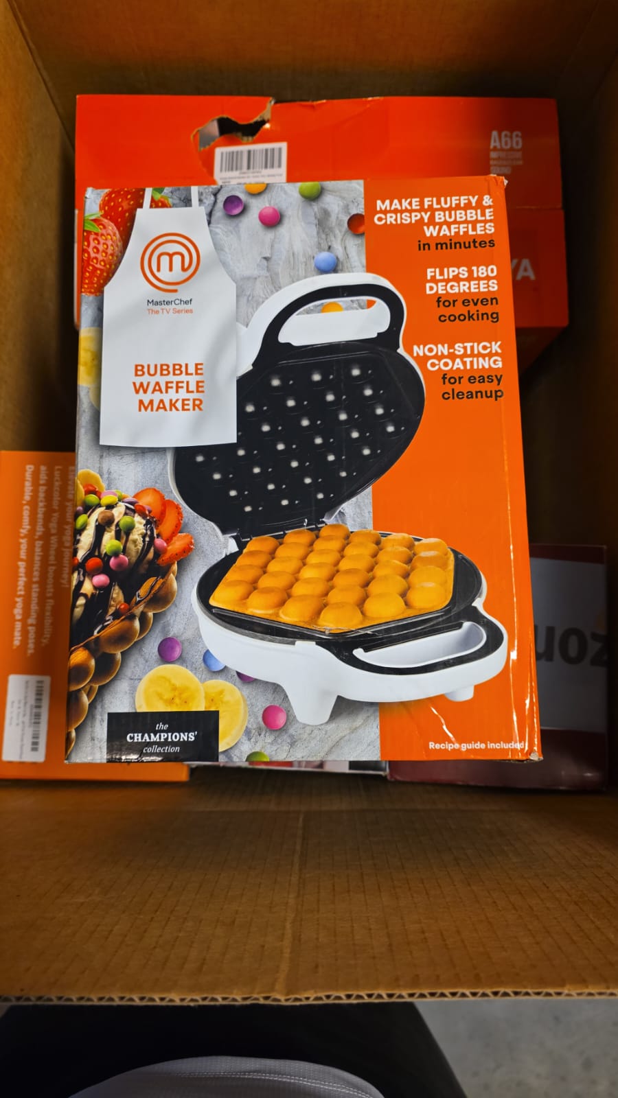 MasterChef Bubble Waffle Maker 35