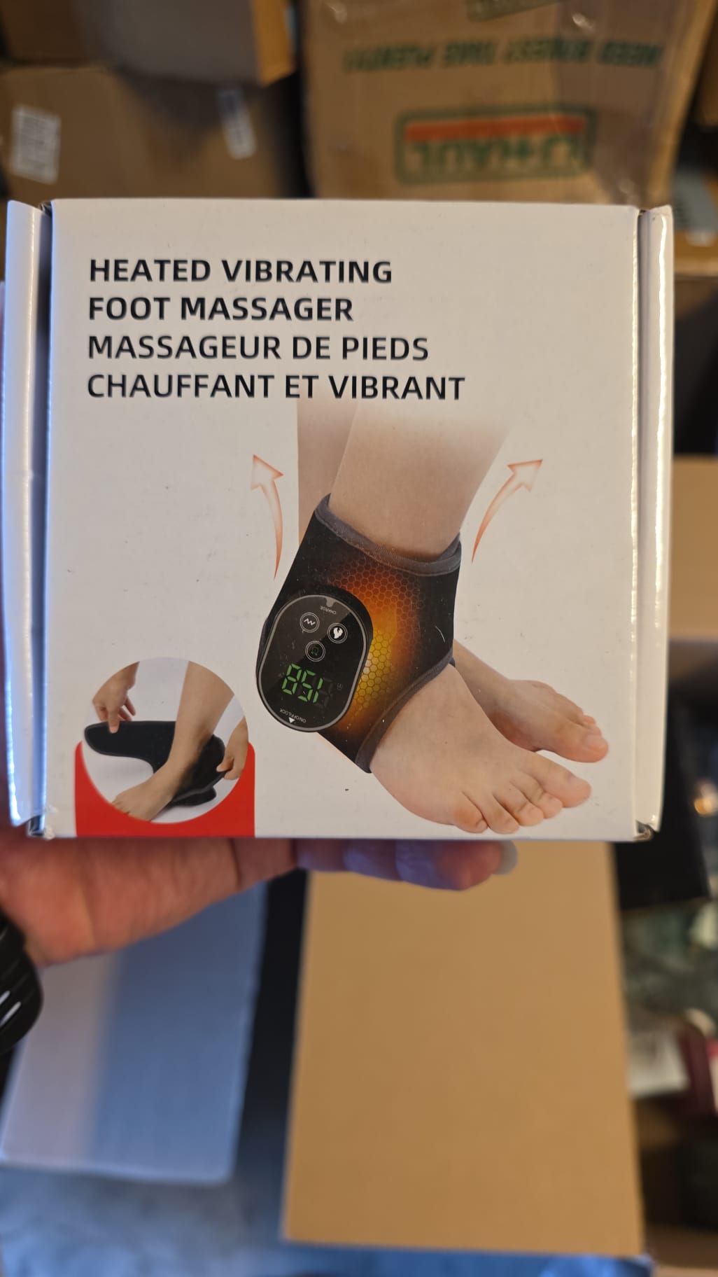 Cordless Ankle Massager for Pain Relief 40