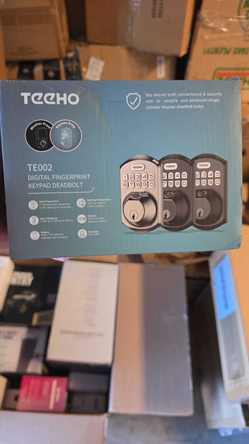 TEEHO TE002 Fingerprint Door Lock 40