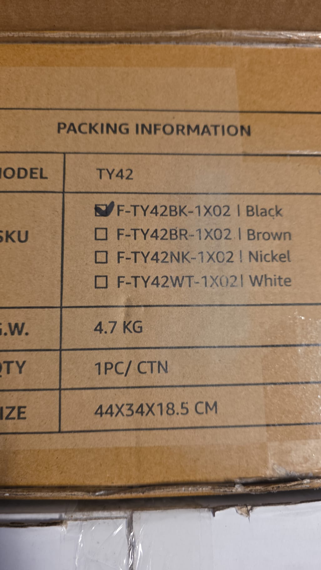 42 in. Ceiling Fan Without Light with Remote Control Included 42