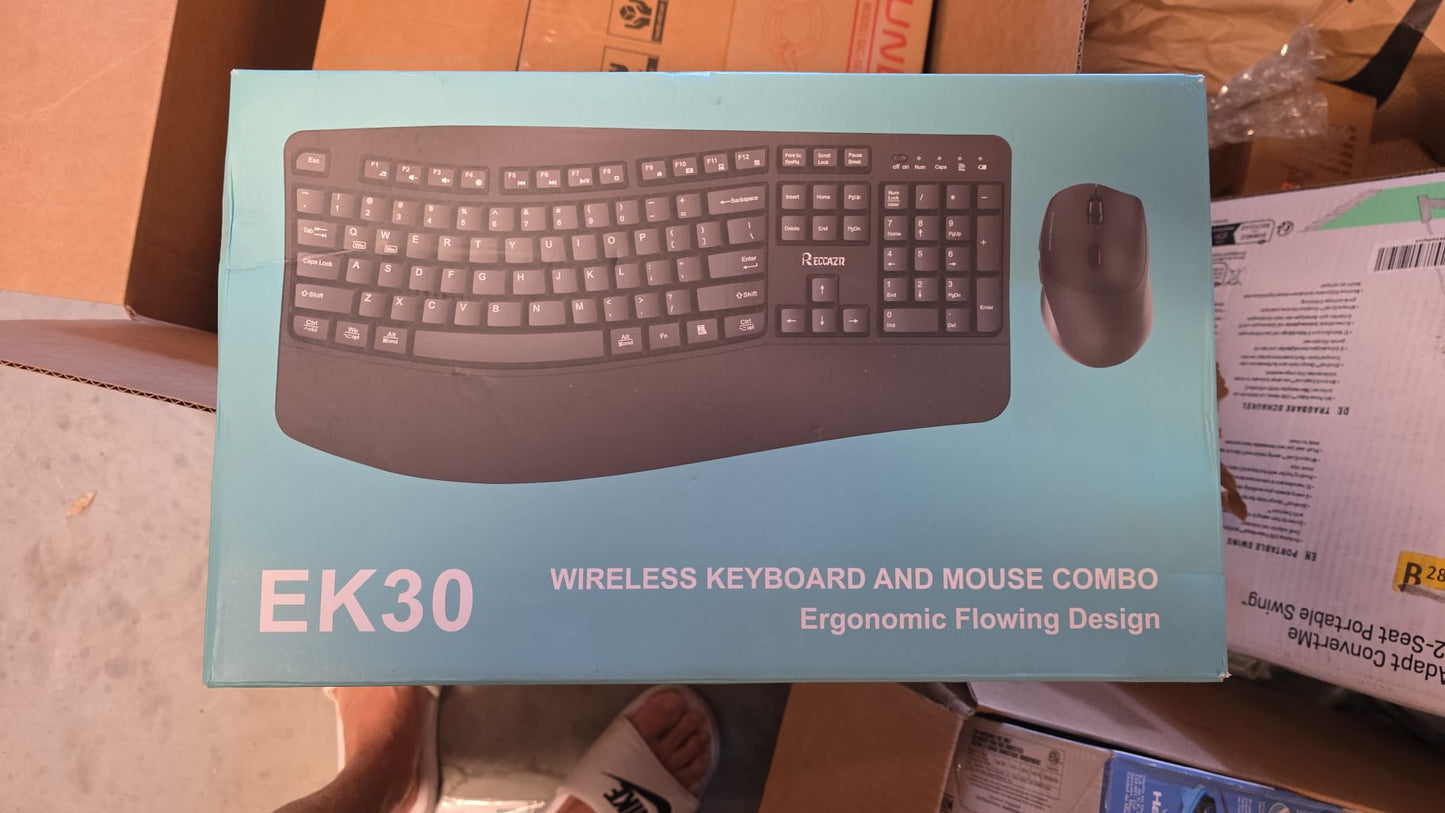 RECCAZR EK30 Wireless Keyboard and Mouse Combo 46