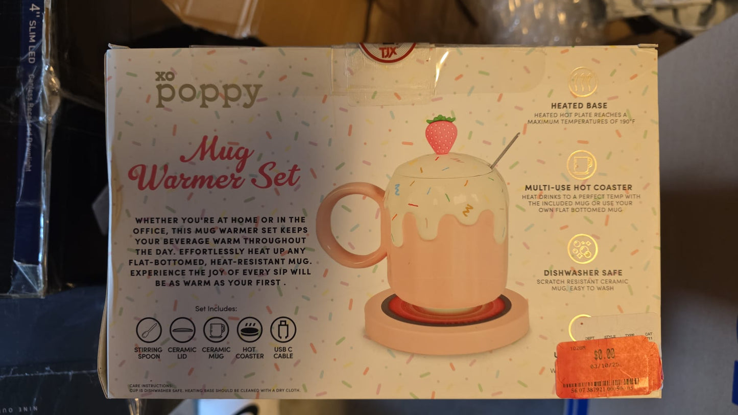 xo poppy Mug Warmer Set 47