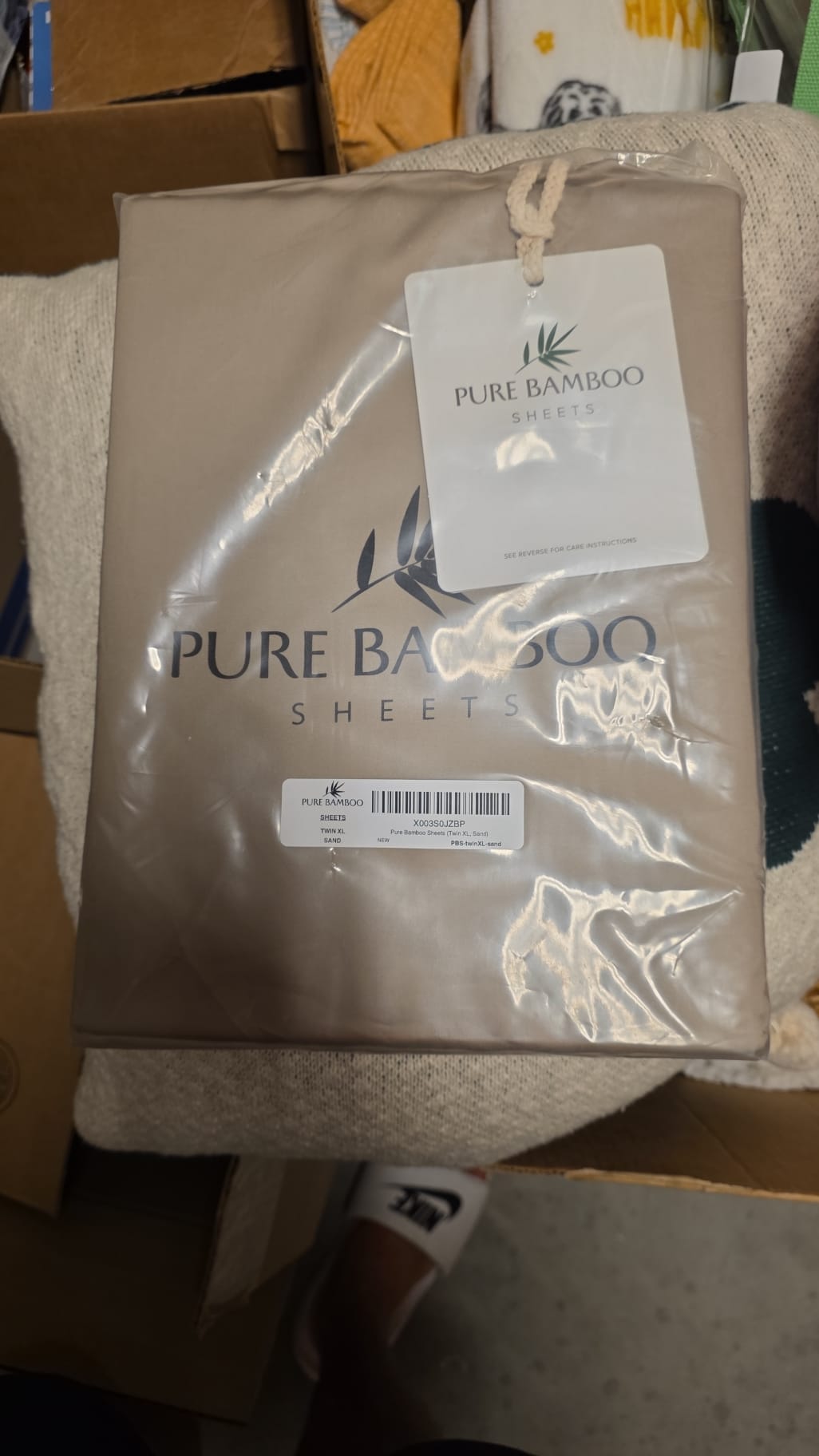 Pure Bamboo Twin XL Sheets 48