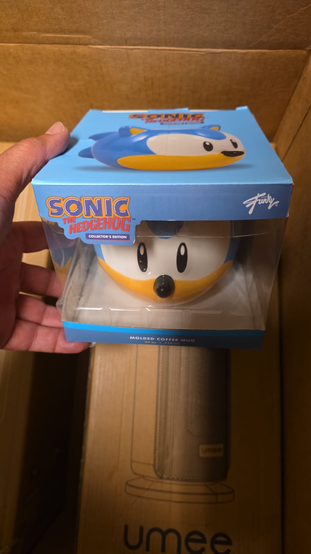 Sonic The Hedgehog Collector's Edition Molded Ceramic Coffee Mug 54