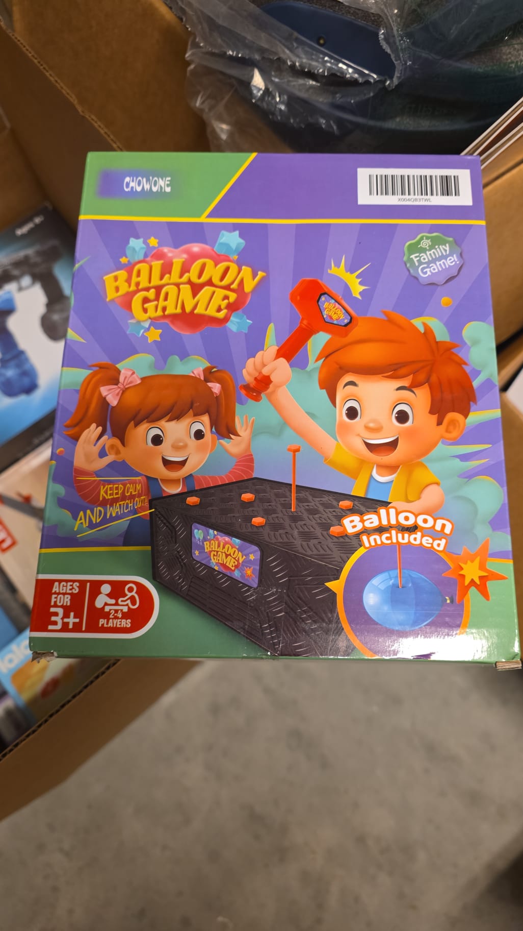CHOWONE Balloon Game Fun Board Game for Kids and Adults 65