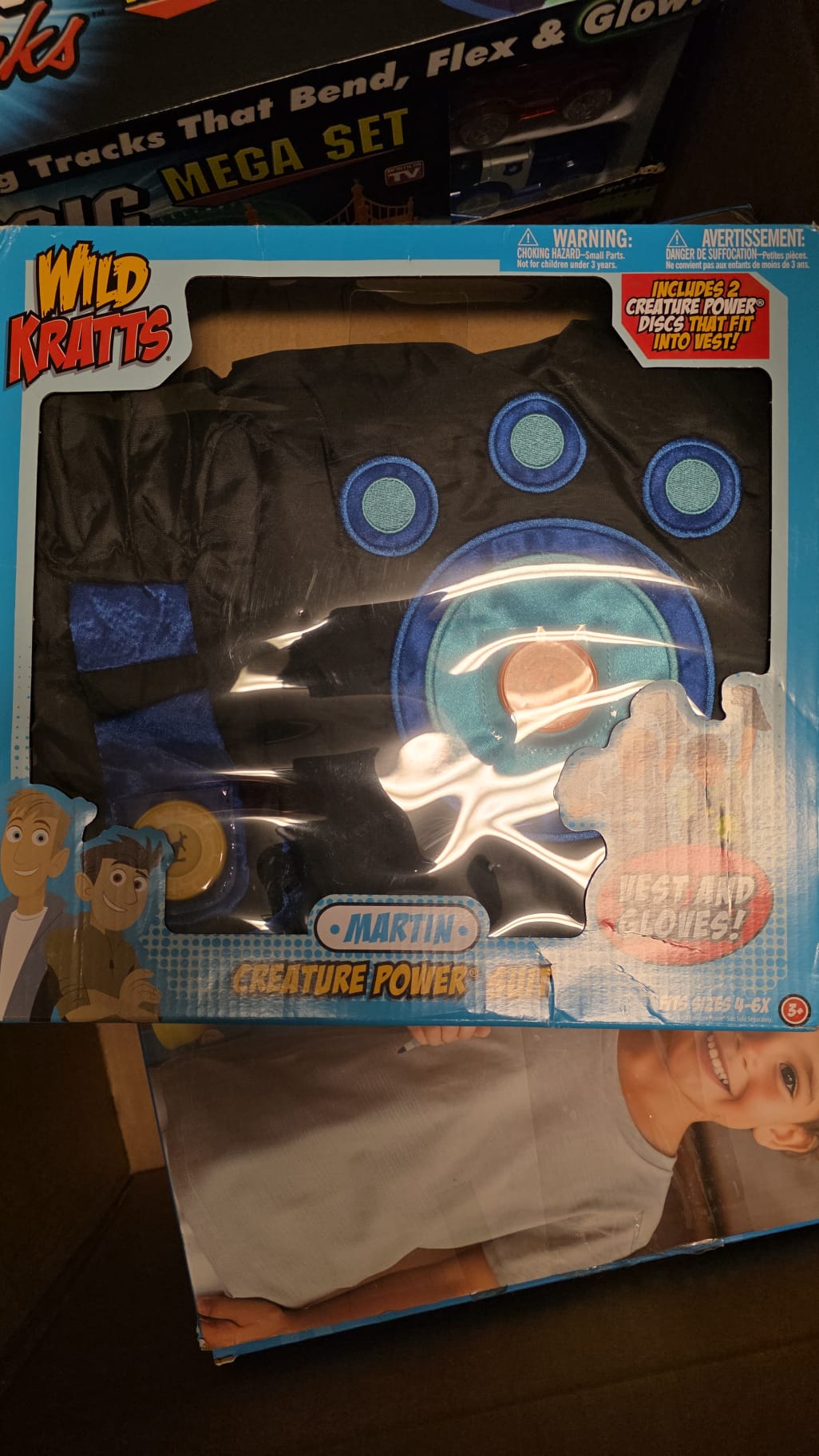 Wild Kratts Creature Power Suit Martin (Large 6-8X) Includes Vest 61