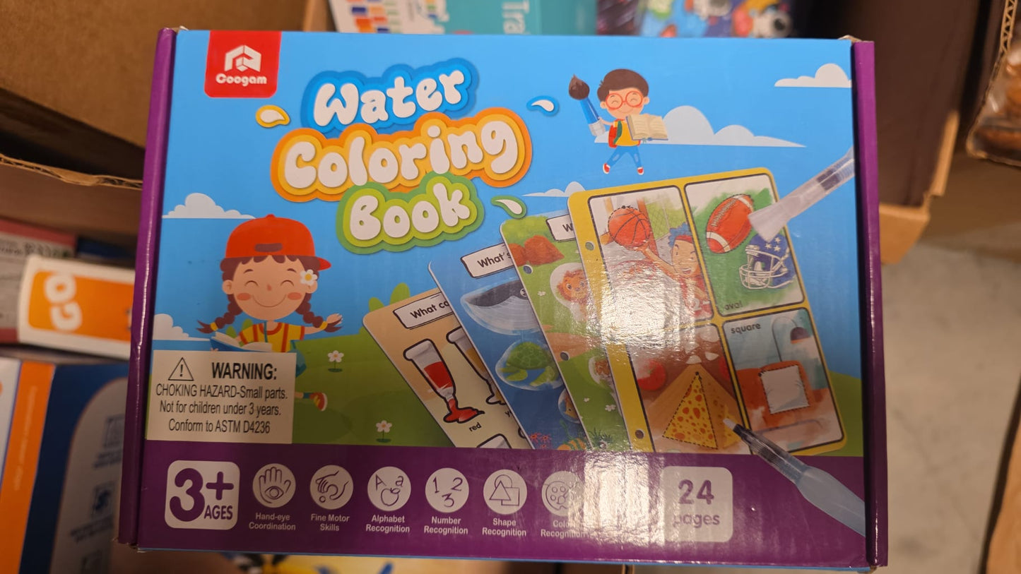Coogam Water Painting Color Book 62