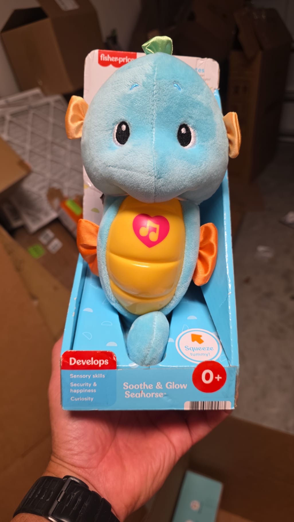 Fisher-Price Soothe & Glow Seahorse 64