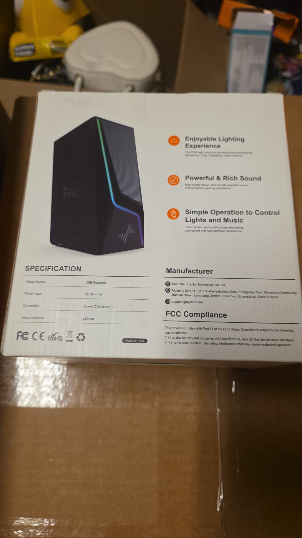 Nylavee Computer Speakers SK400 77