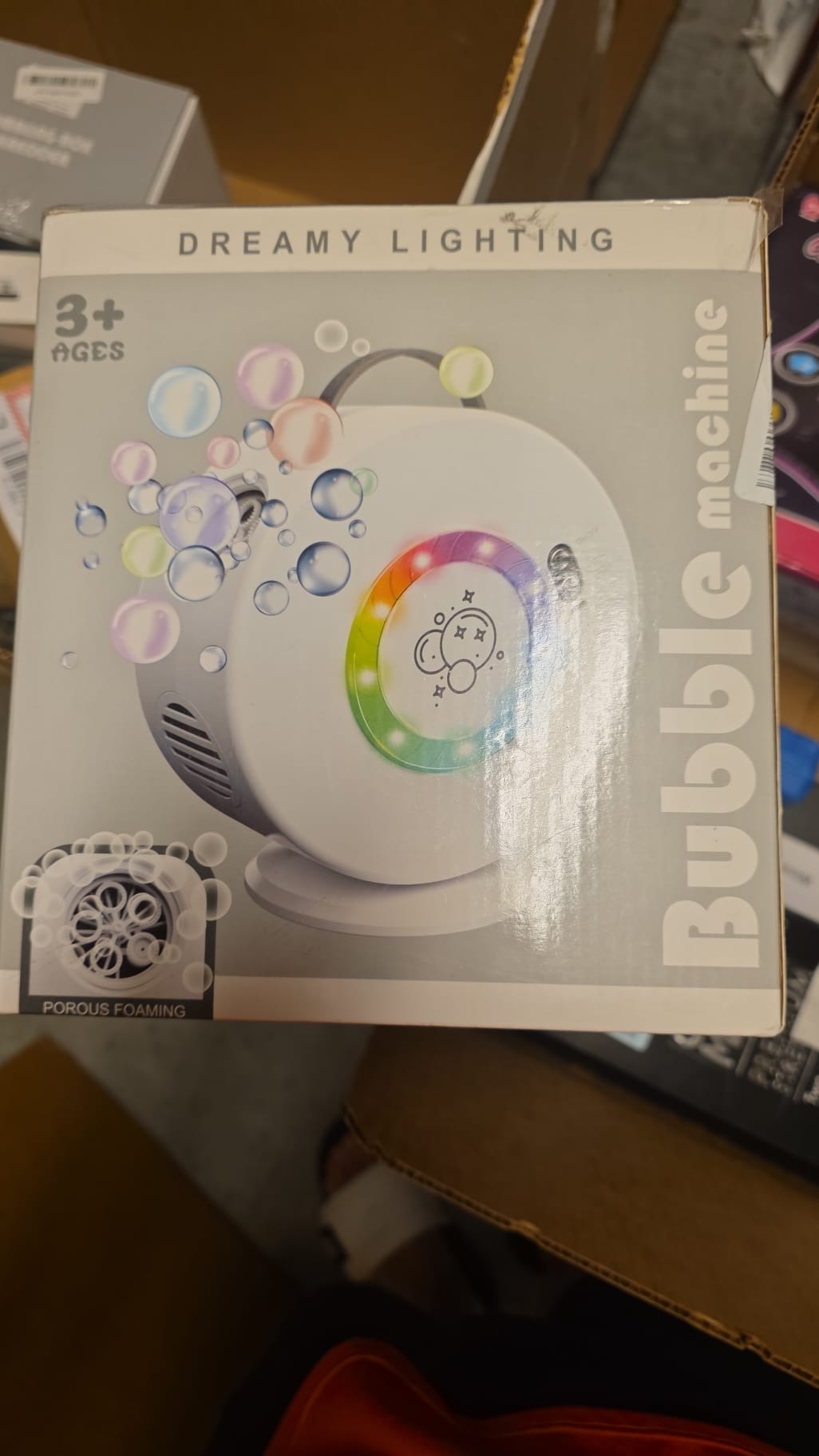 Dreamy Lighting Bubble Machine 7071