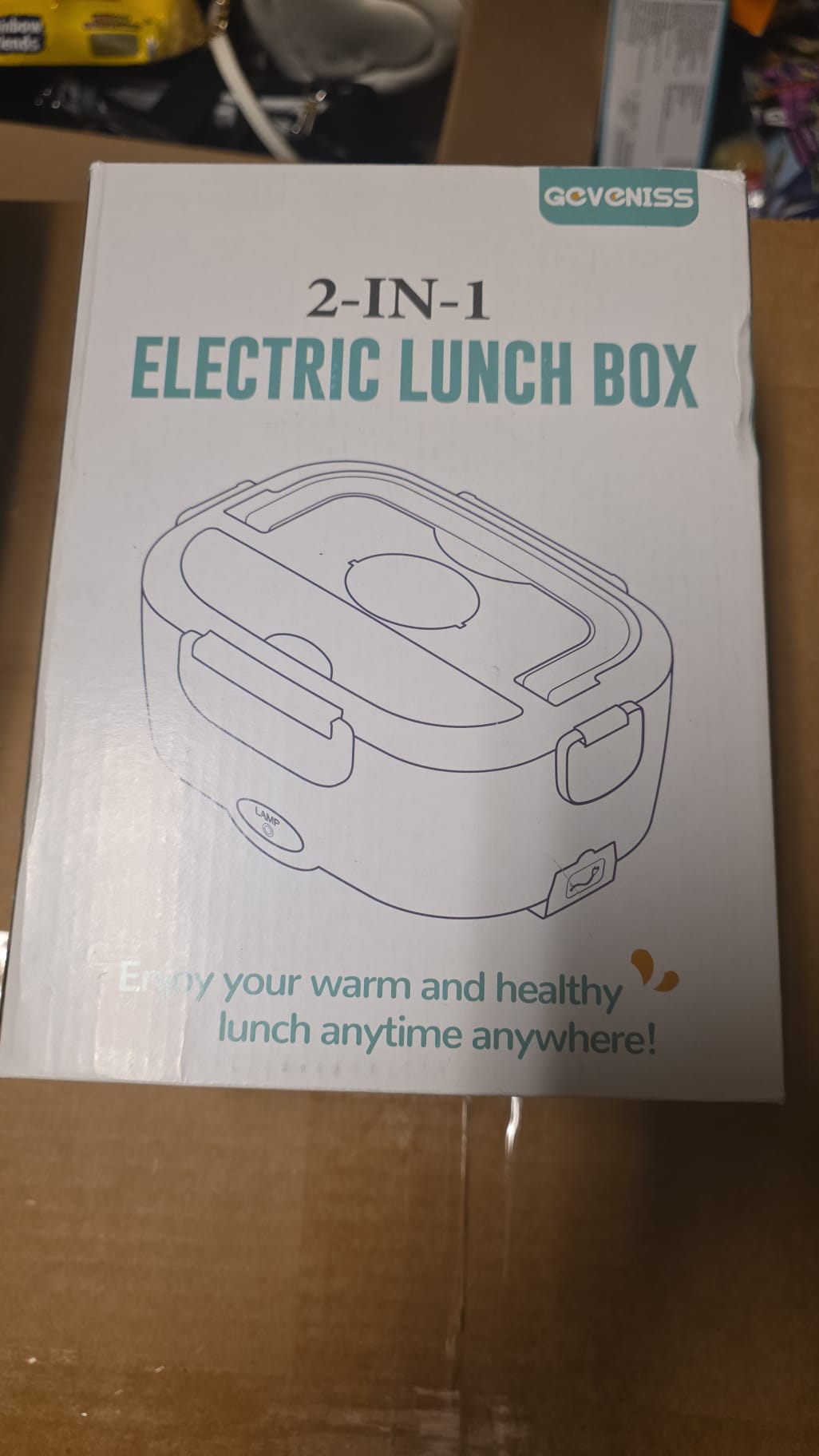 Geveniss 2 in 1 Electric Lunch Box for Men, Women & Adults 79