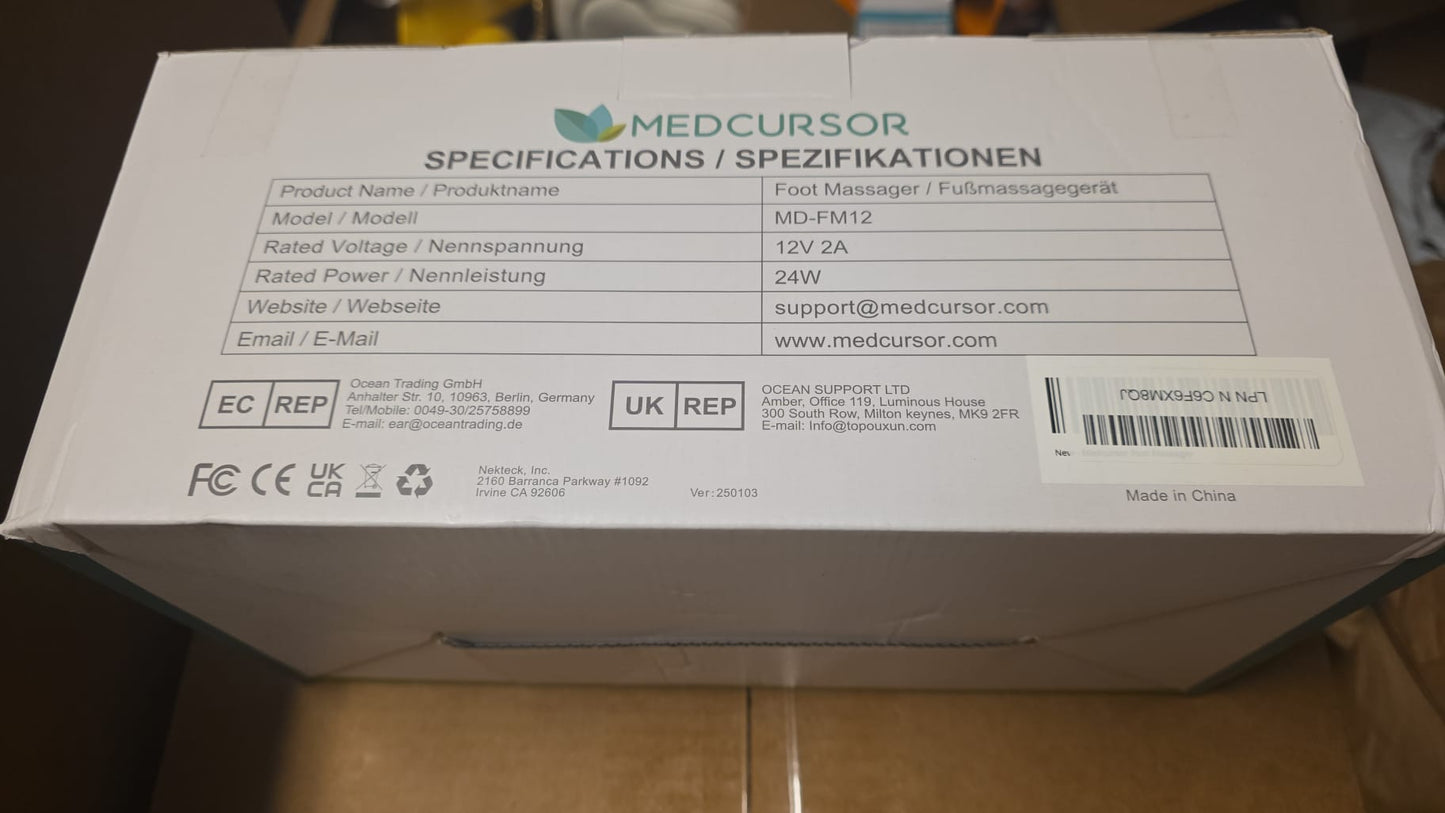 Medcursor Foot Massager 80