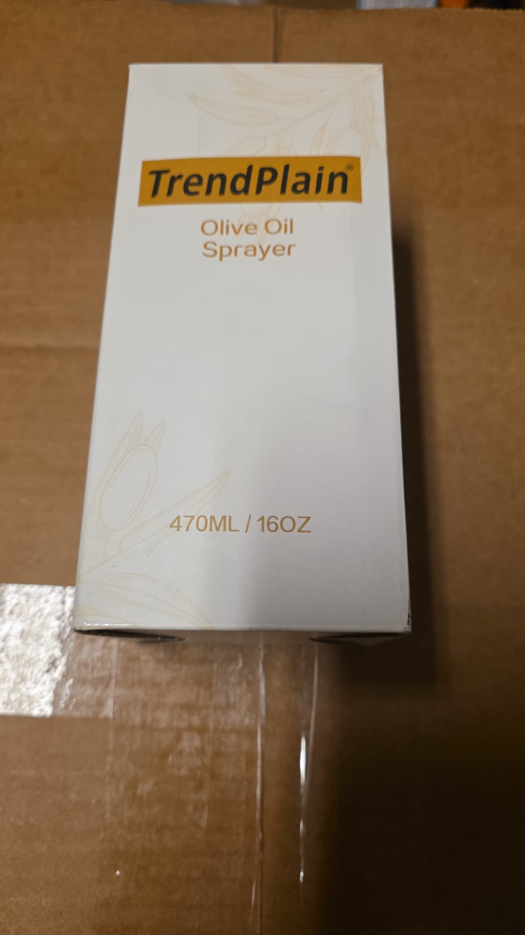 TrendPlain 16oz/470ml Glass Olive Oil Sprayer for Cooking 80