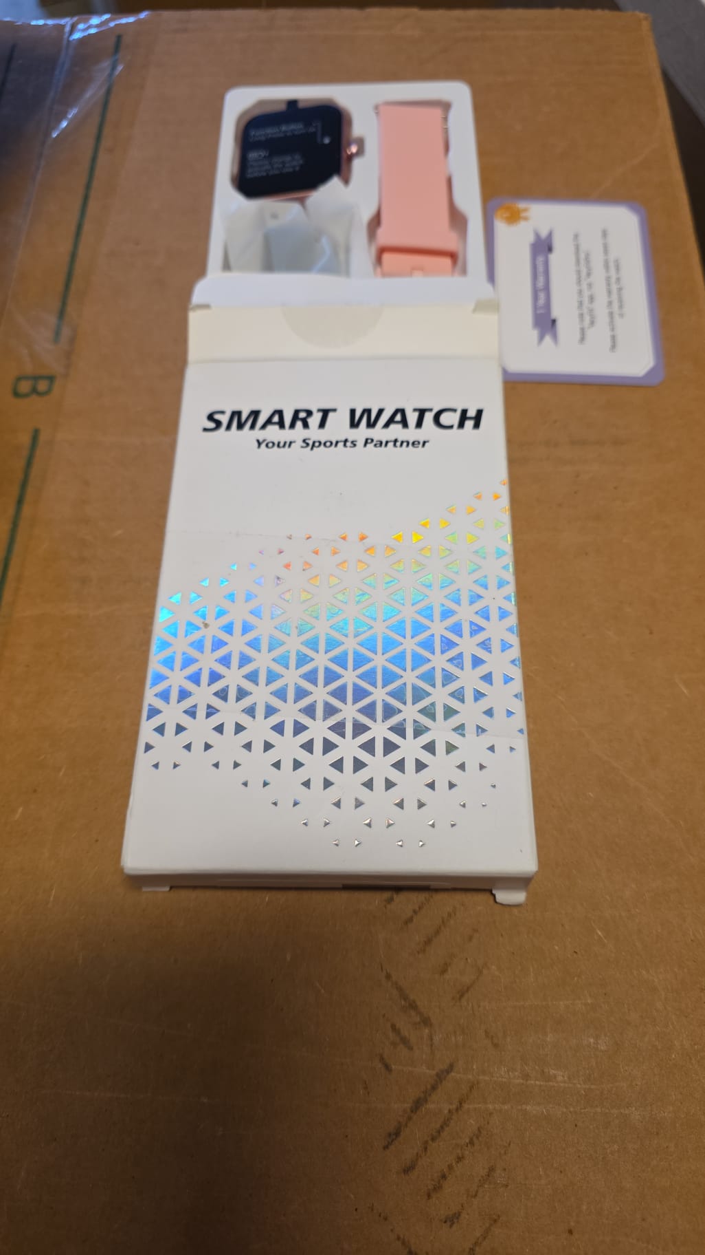 Smart Watch Your Sports Partner Pink 89