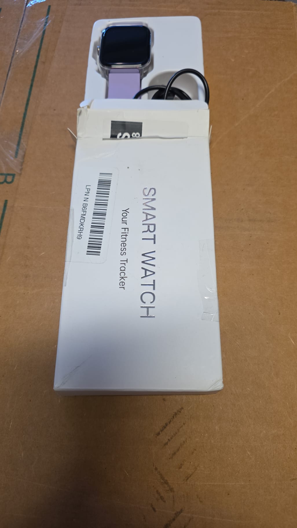 Smart Watch Your Fitness Tracker 1.85" Purple 89
