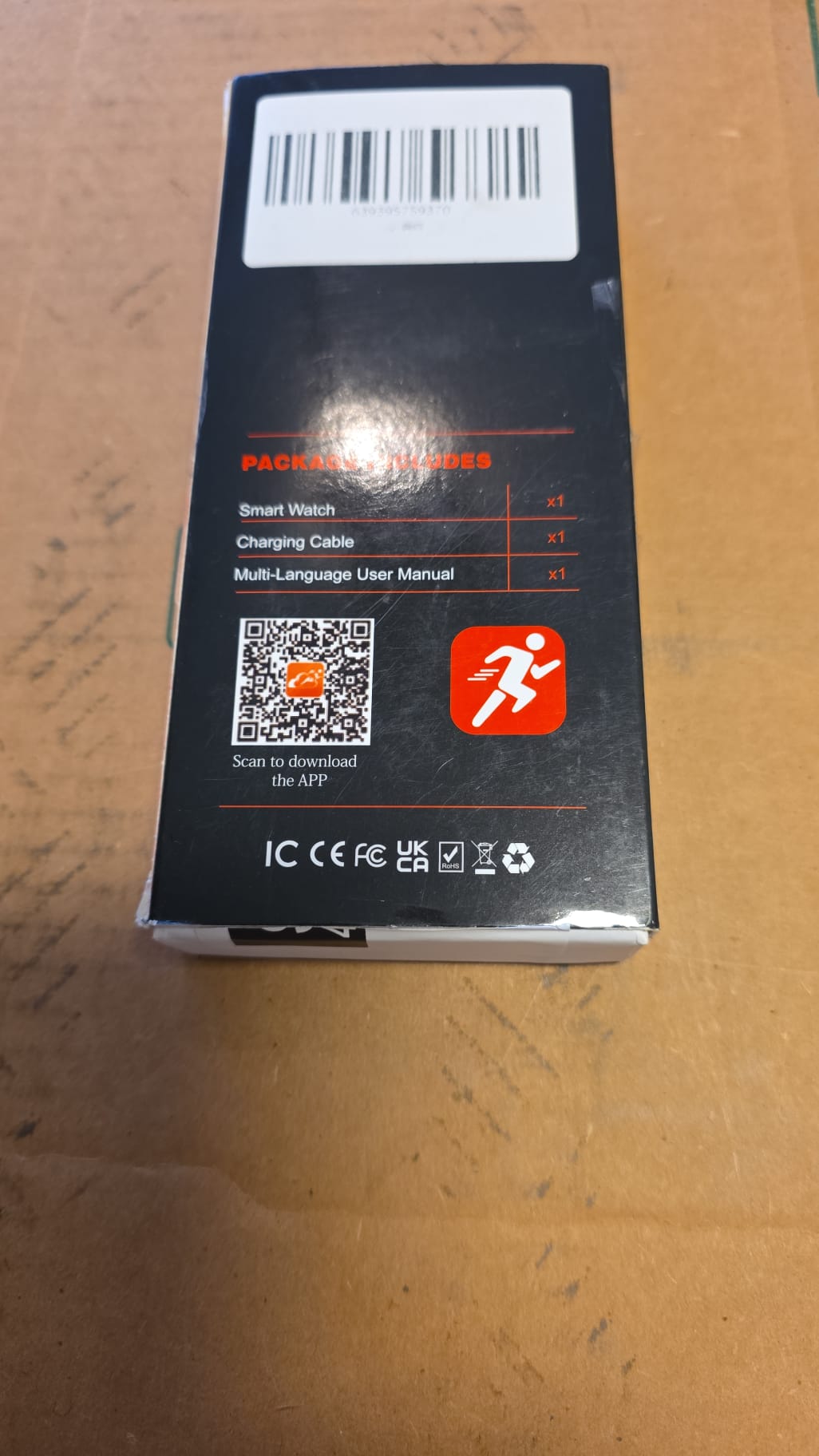 Smart Watch 1.85inch Fitness Tracker 43615 89