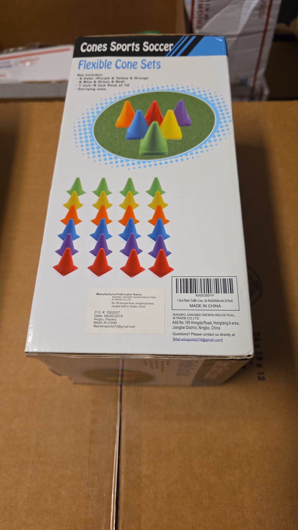 Cones Sports Soccer Flexible Cone Sets 90
