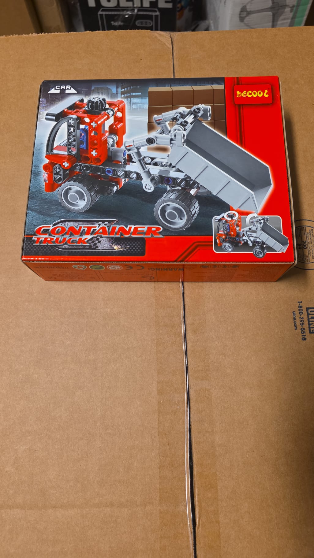 DECOOL 3345 Mini Container Truck Vehicle 95-97