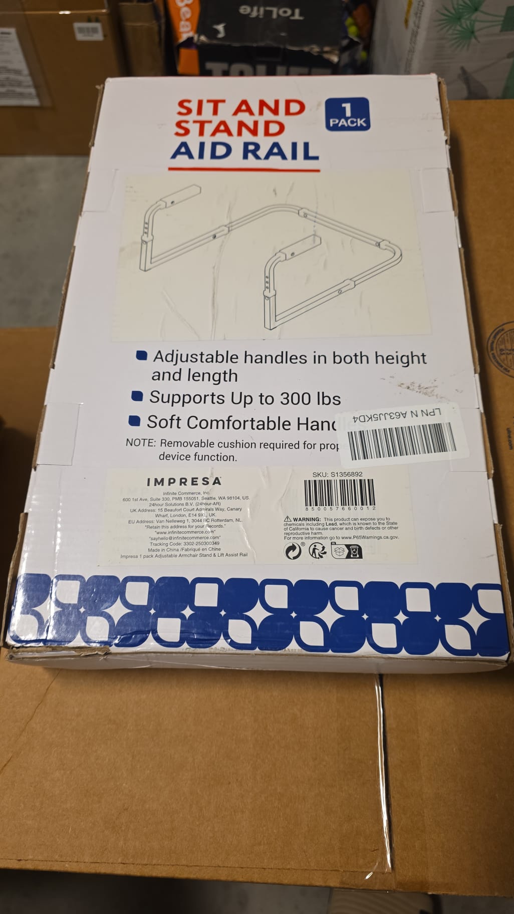 Impresa Sit And Stand Aid Rail 98