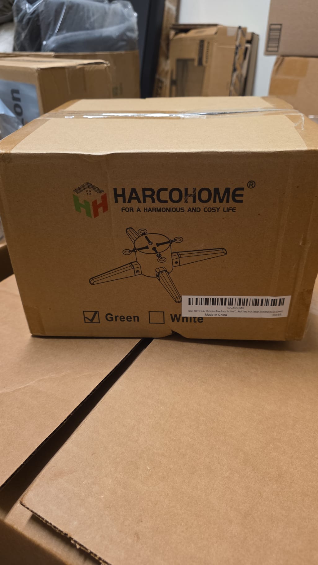 HarcoHome Christmas Tree Stand for Live Tree 8ft 99
