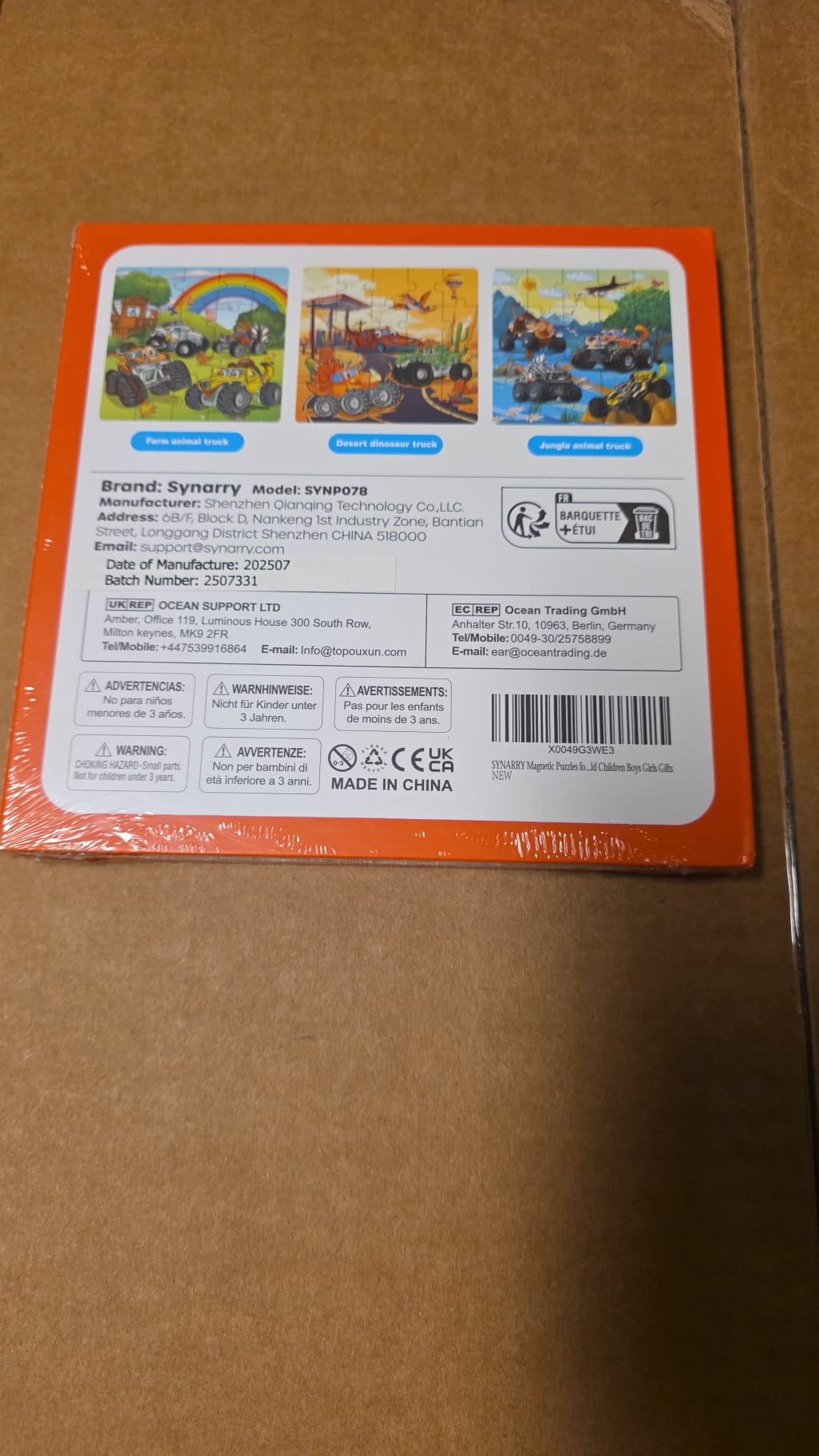 SYNARRY Magnetic Puzzles Book 102