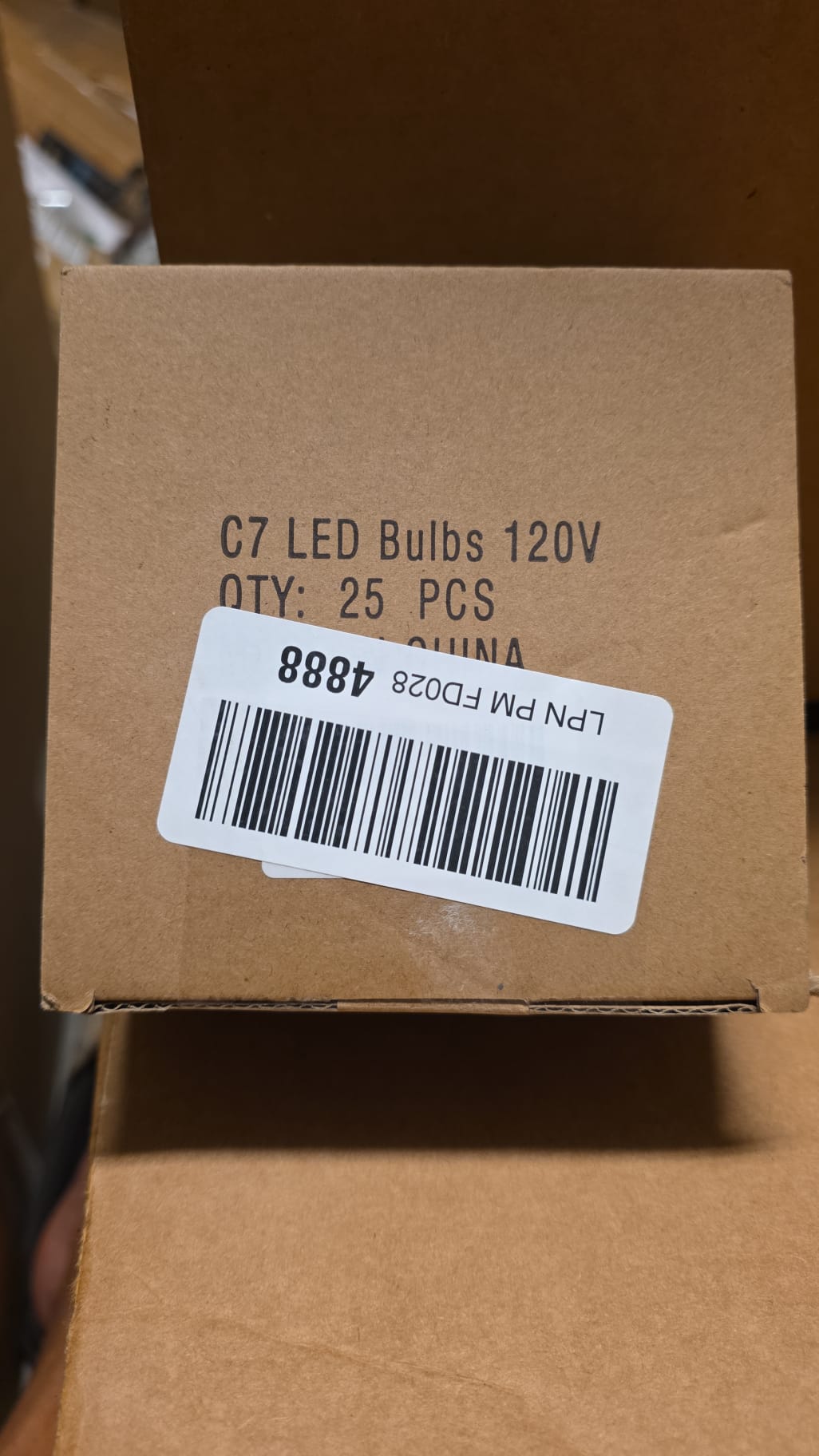 C7 LED Bulbs 120V 25pcs 100a