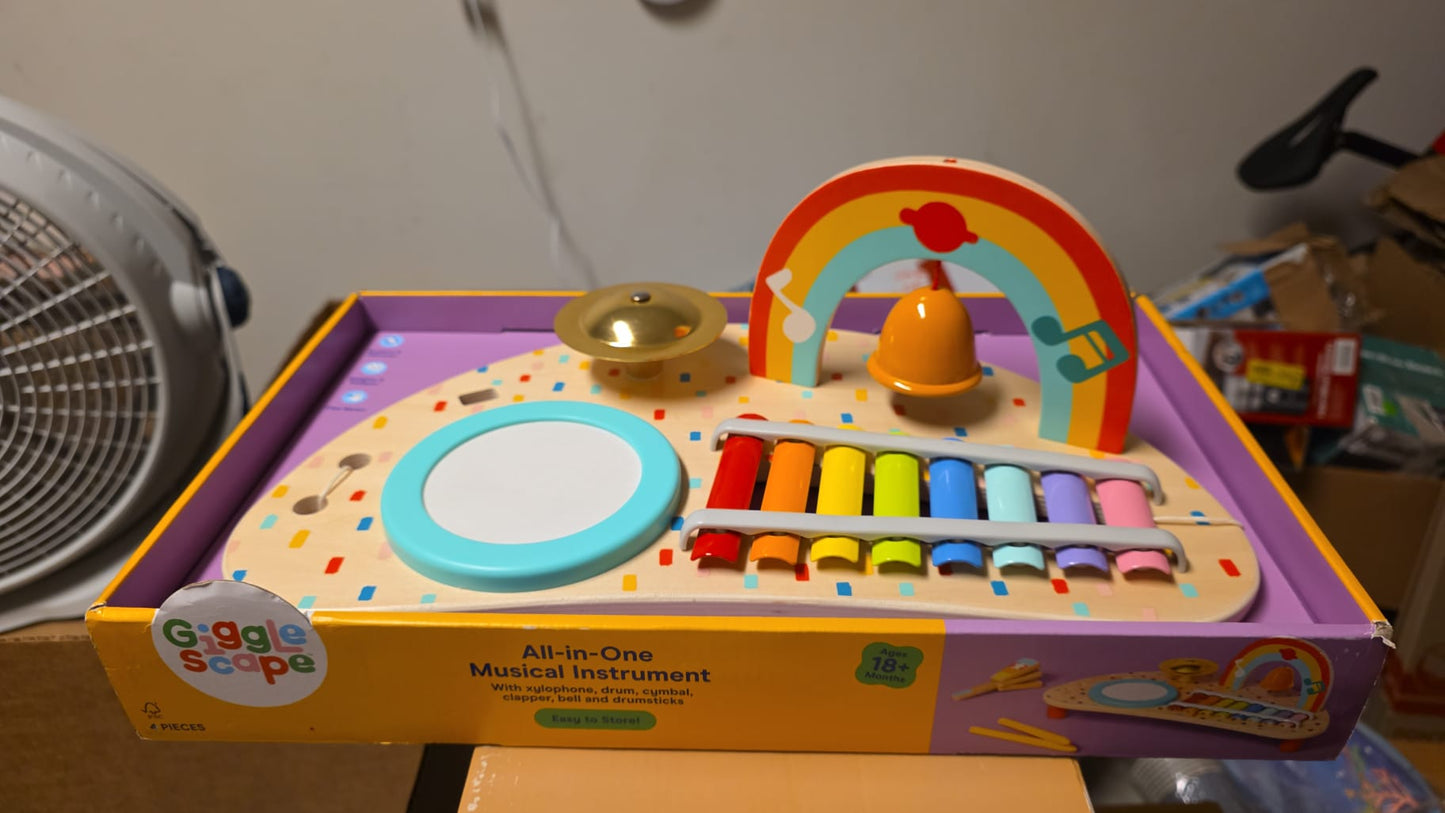 All-in-One Musical Instrument - Gigglescape™: Music Toy for Toddlers 102a