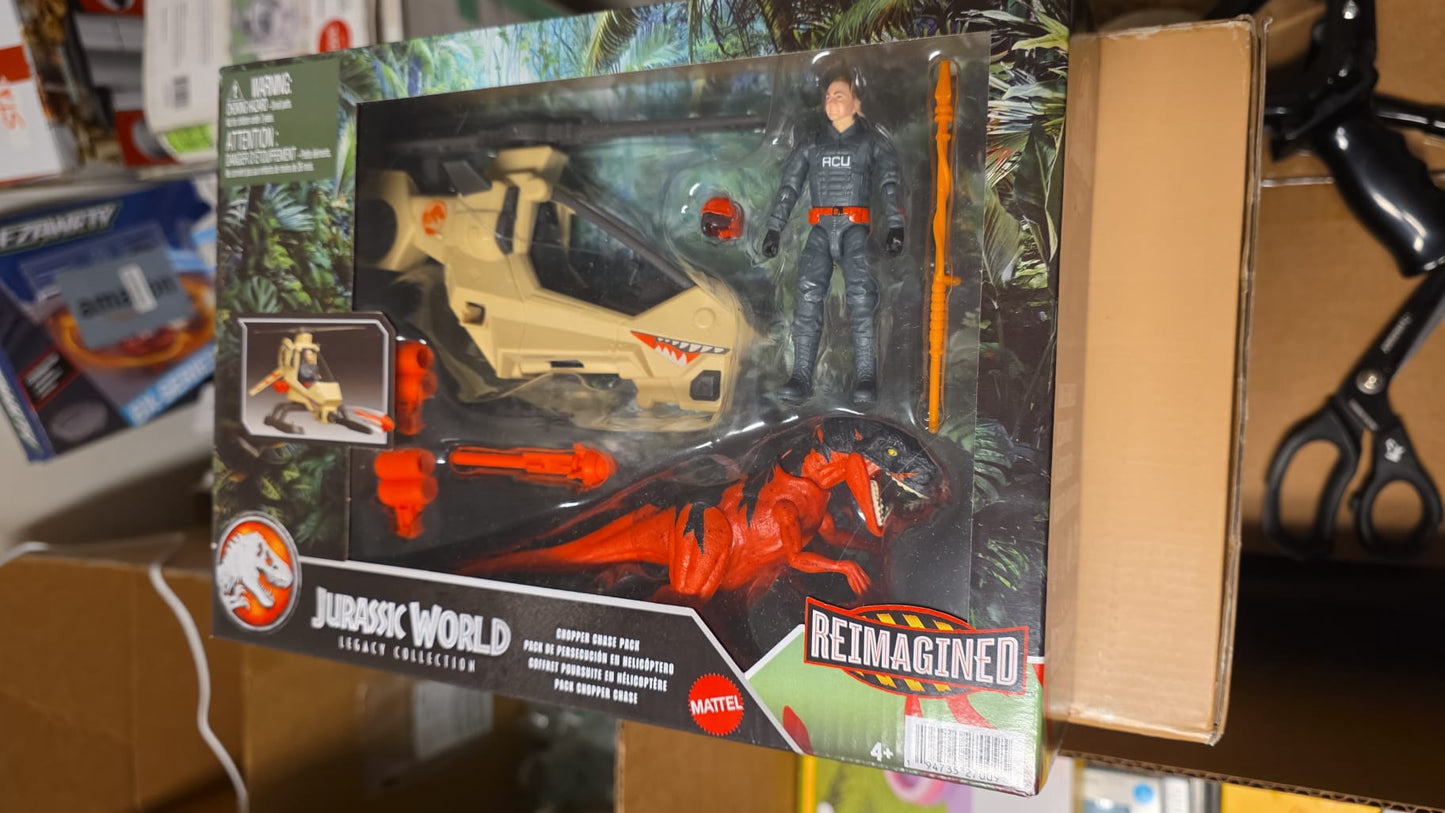 Jurassic Legacy Collection Reimagined Chopper Chase Pack 102a
