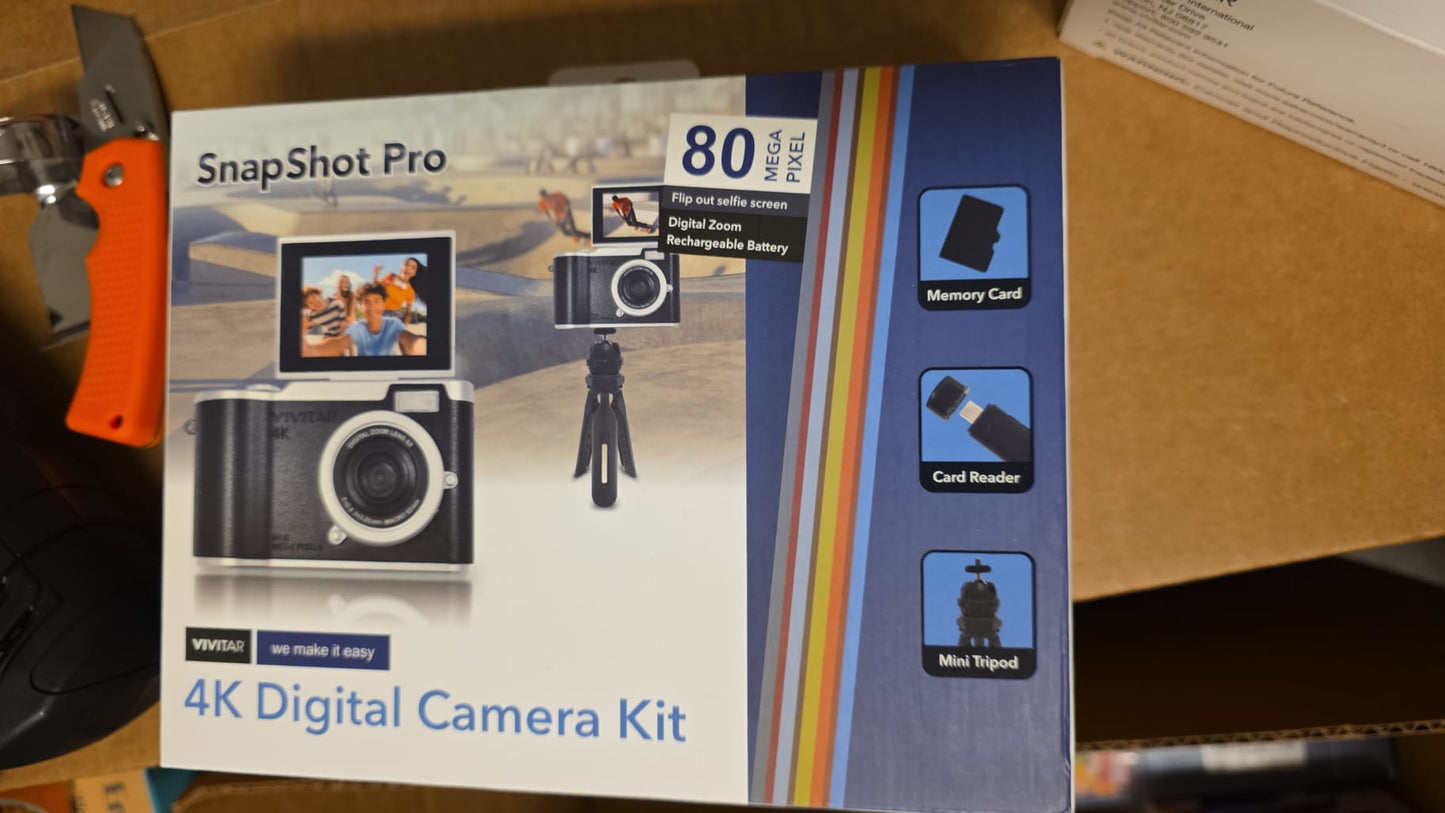 Vivitar Snapshot Pro 4k Digital Camera Kit