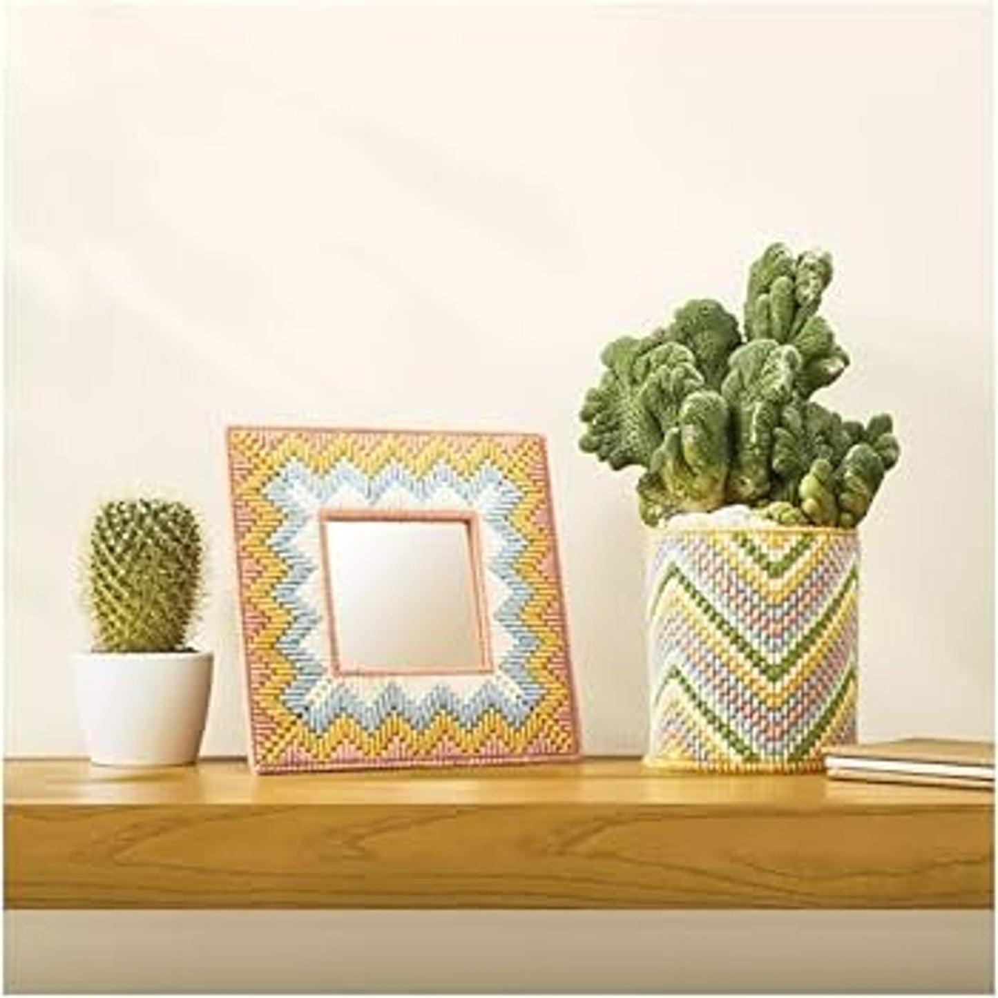 Mondo Llama Woven Yarn Mirror and Holder Craft Kit