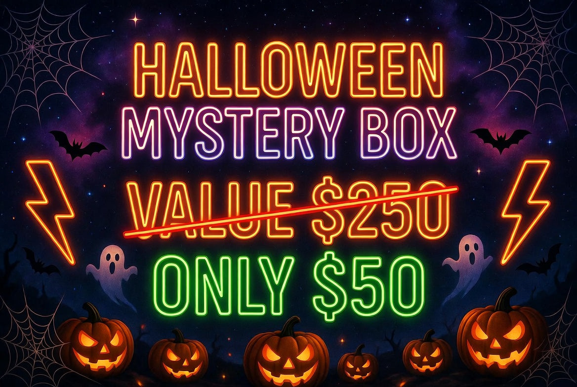 MYSTERY BOX - HALLOWEEN VALUE $250