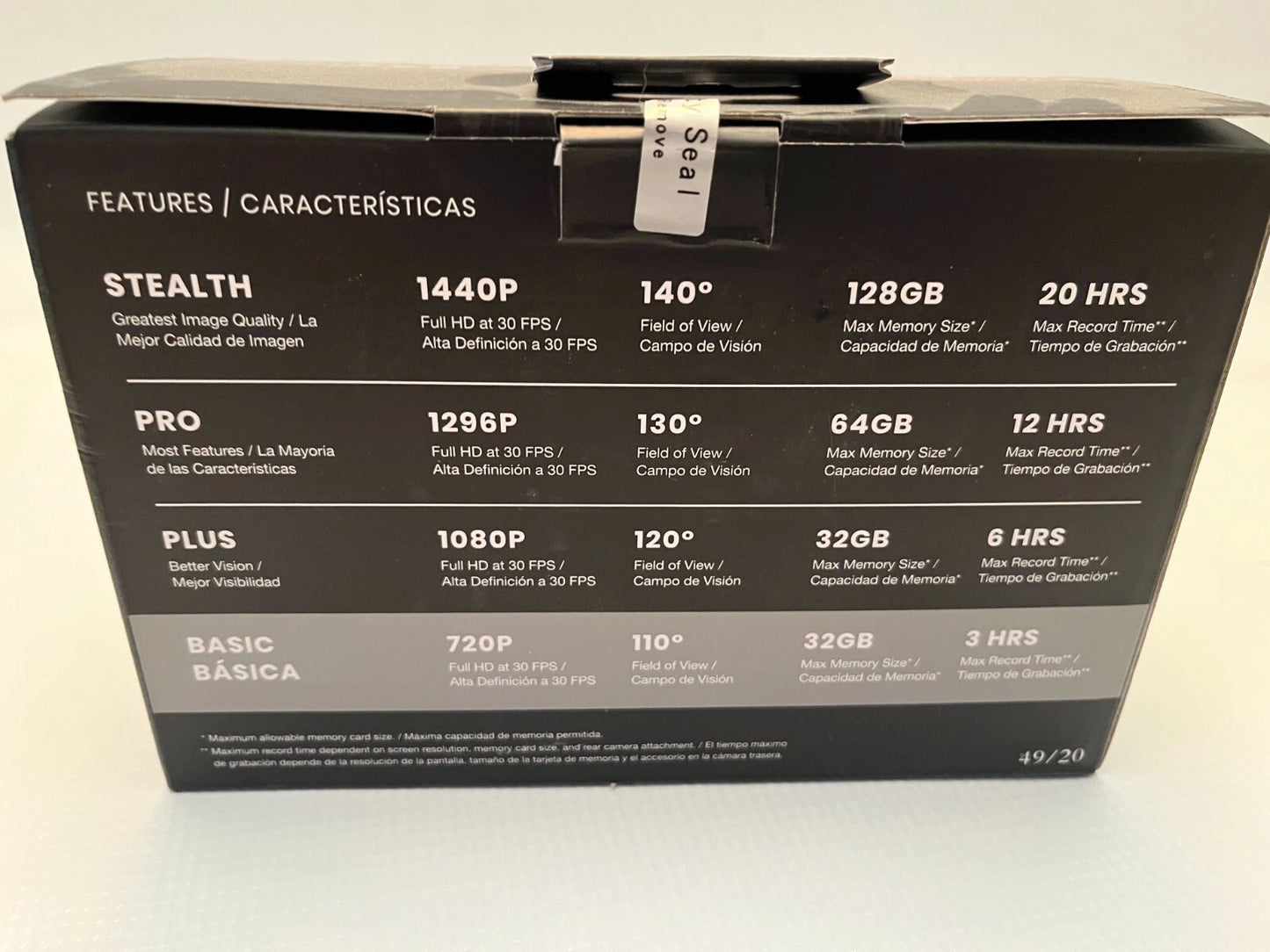 Syvania Roadsight Basic Dash Camera 720p 32BG Memory 16