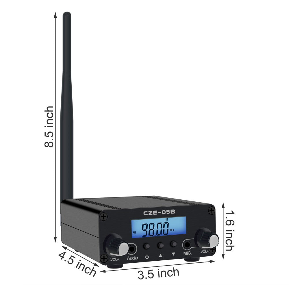BASEWISH CZE-05B 0.5W FM Transmitter 31