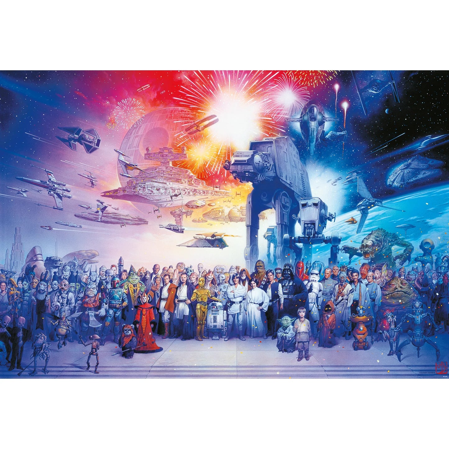 Buffalo Games - Star Wars - You Were The Chosen One - 2000 Piece Jigsaw Puzzle 60